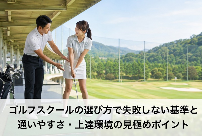 画像517：ゴルフスクールの選び方で失敗しない基準と通いやすさ・上達環境の見極めポイント